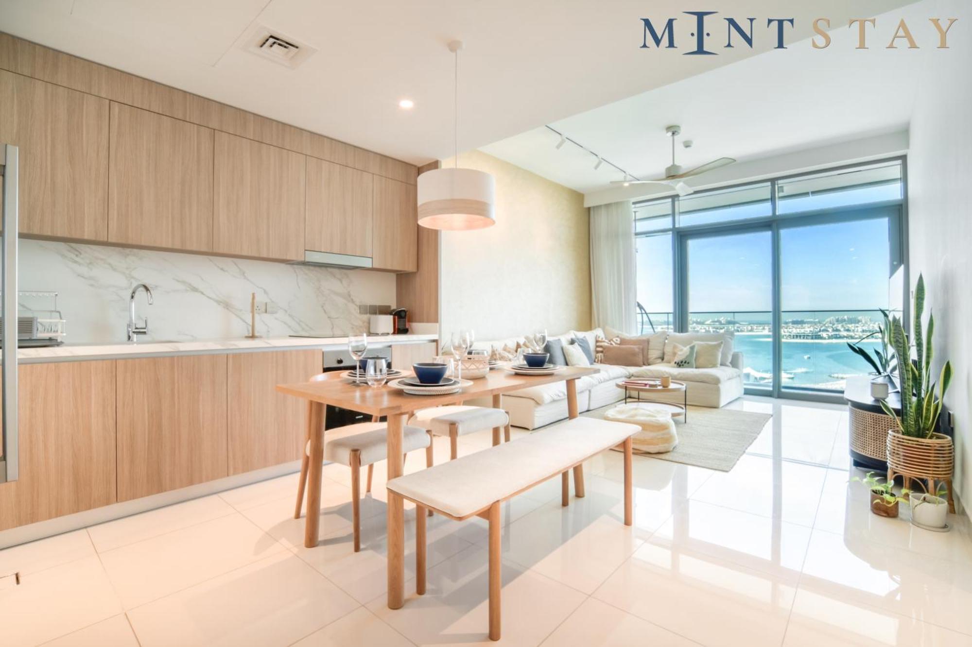 Mint Stay - Beach Vista 1 Emaar Beachfront Dubai Exterior foto