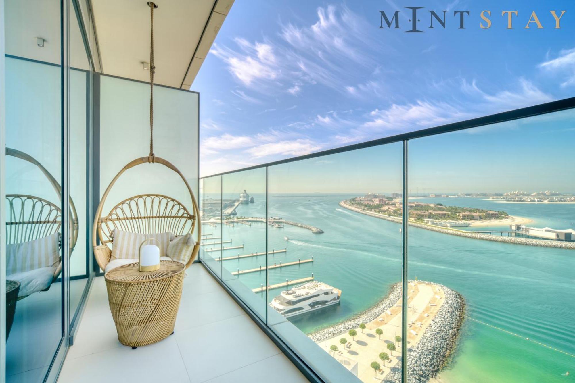 Mint Stay - Beach Vista 1 Emaar Beachfront Dubai Exterior foto